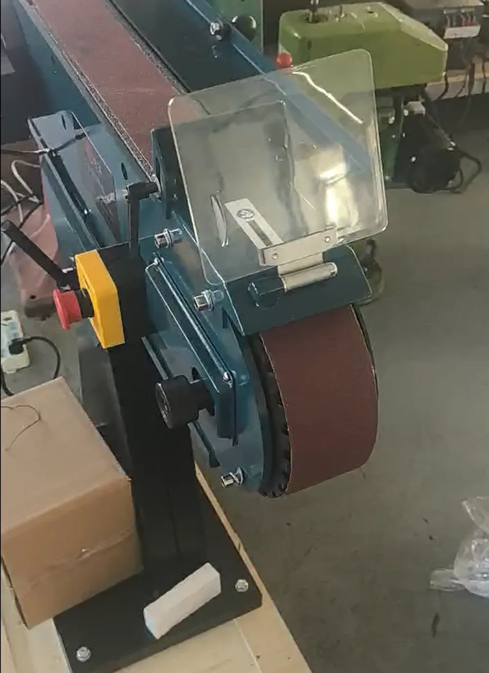 Belt sander machine inspection before export from China